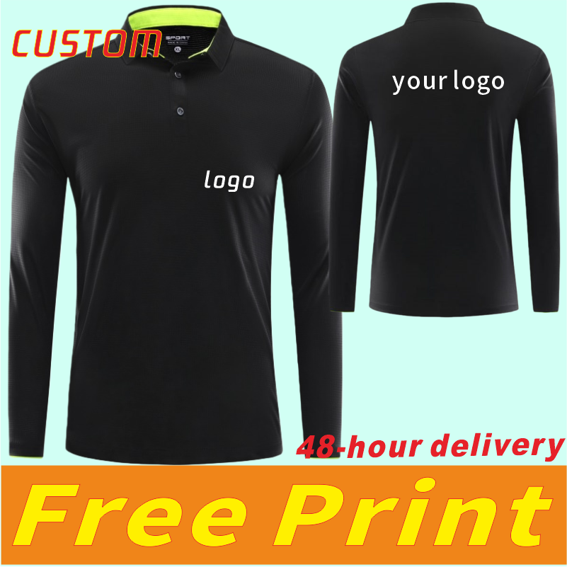 Polo Shirt Pique - تي شيرت رياضي بأكمام طويلة يسمح