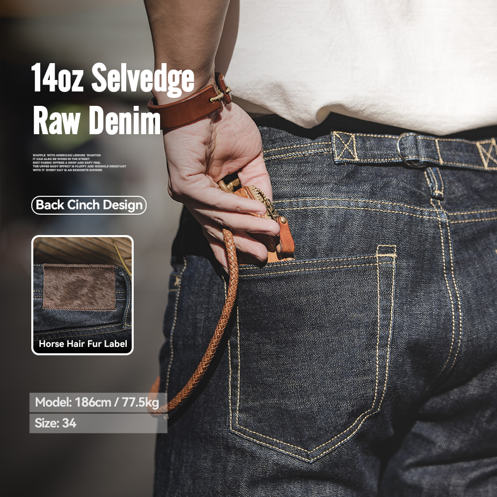 جينز رجالي من Maden بوزن 14 أو - مراجعة Levis Jeans 501 وسعره