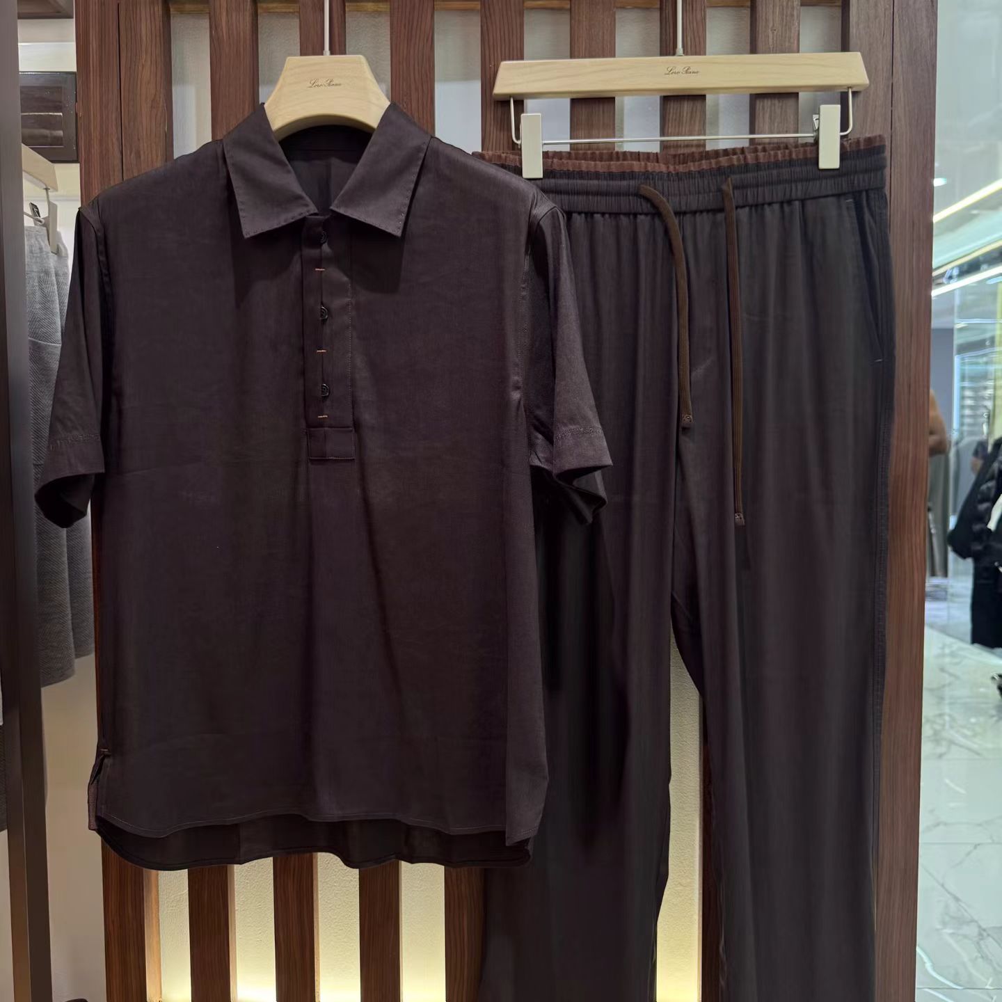 بدلة رجالية صيفية فاخرة عالية  - مراجعة Short Linen Drawstring وسعره