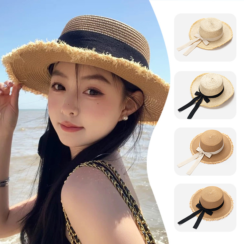قبعة شمس نسائية من القش بفيونك - مراجعة Packable Hat Nylon وسعره