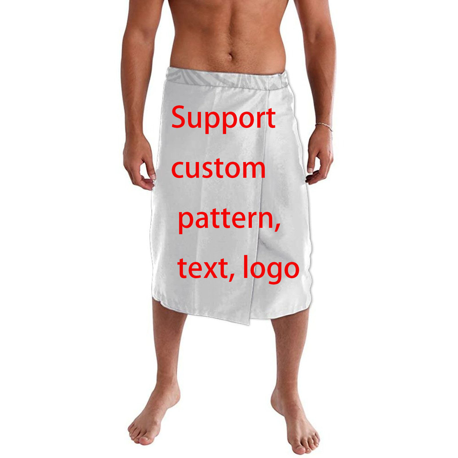 فستان رجالي بولينيزي مخصص بقطع - مراجعة Sarong Men Wrap وسعره