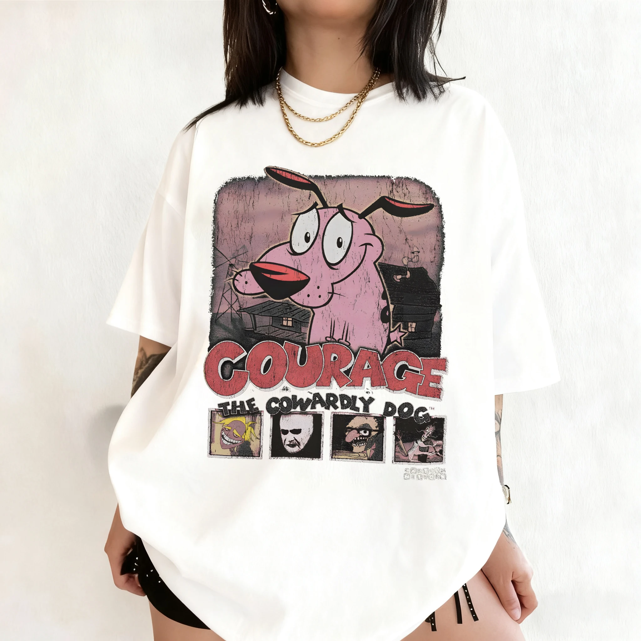 تي شيرت صيفي بطباعة كرتونية لش - مراجعة Tee Graphic Print وسعره