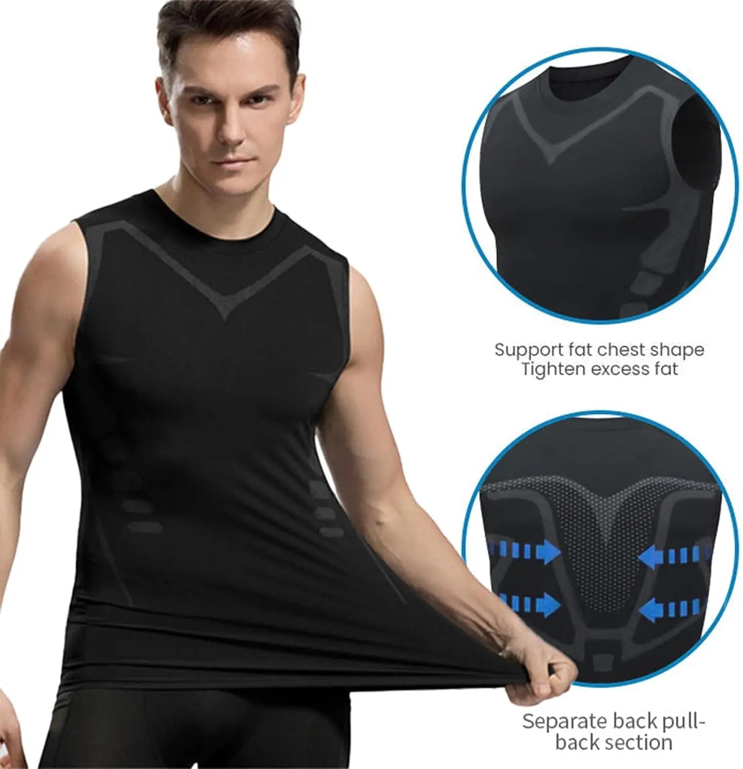 قميص رجالي بدون أكمام مطبوع سر - مراجعة Tank Top Muscle وسعره