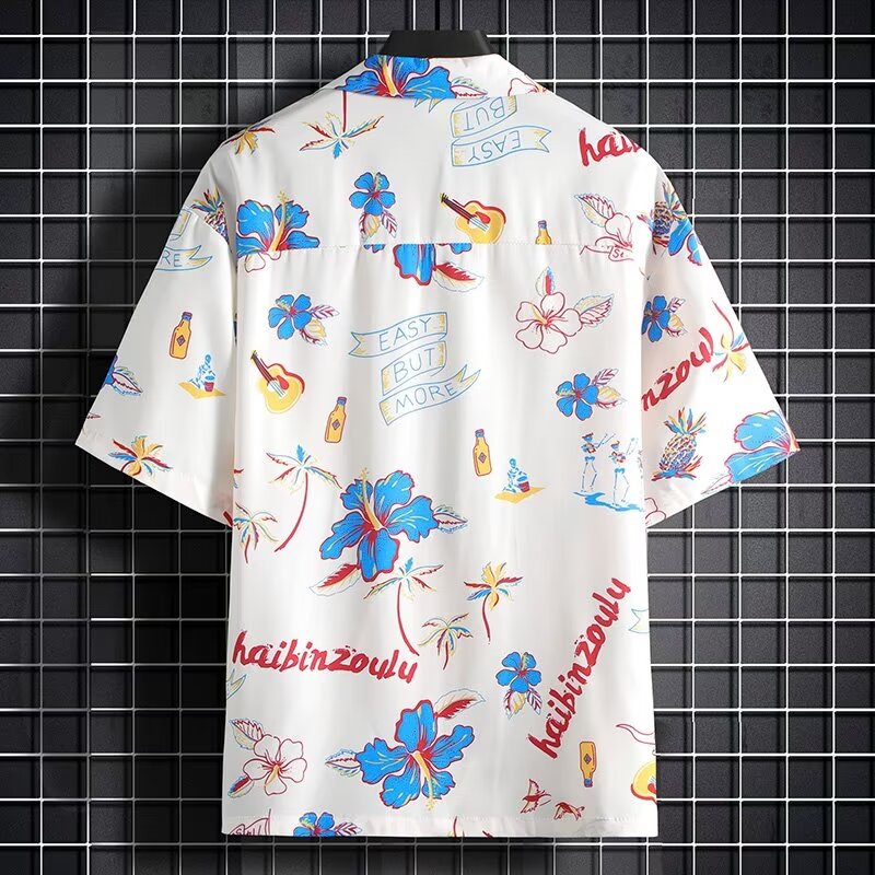 طقم قميص شاطئ وسراويل قصيرة ال - مراجعة Resort Shirt Floral وسعره