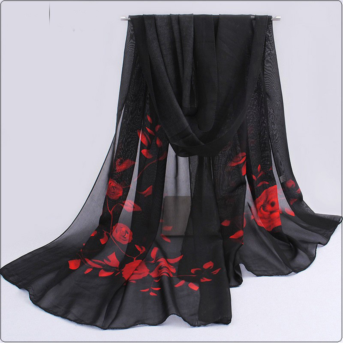 1 قطعة وشاح شيفون بسيط أنيق ال - مراجعة Beach Towel Large وسعره