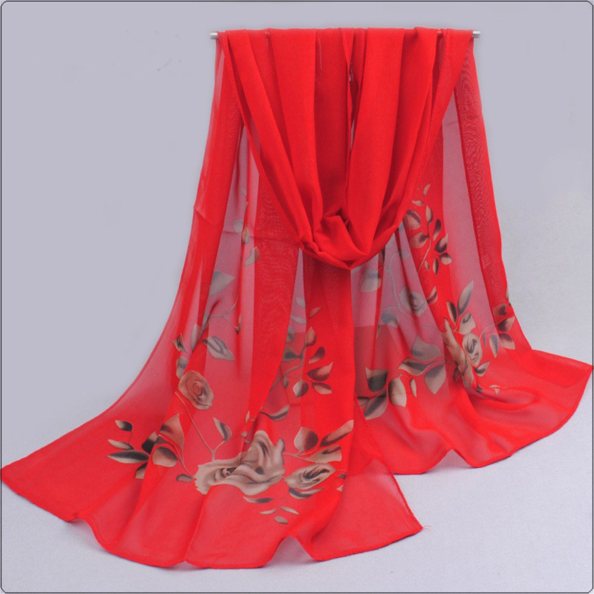 1 قطعة وشاح شيفون بسيط أنيق ال - مراجعة Beach Towel Large وسعره