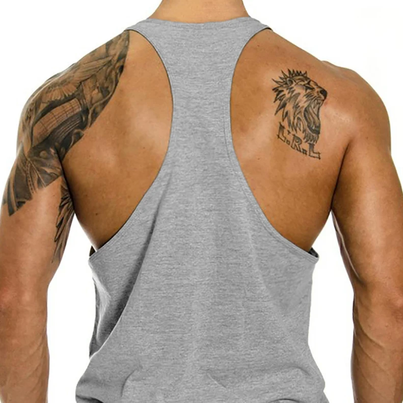 الرجال القطن بلا أكمام تيز ريا - مراجعة Tank Top Muscle وسعره