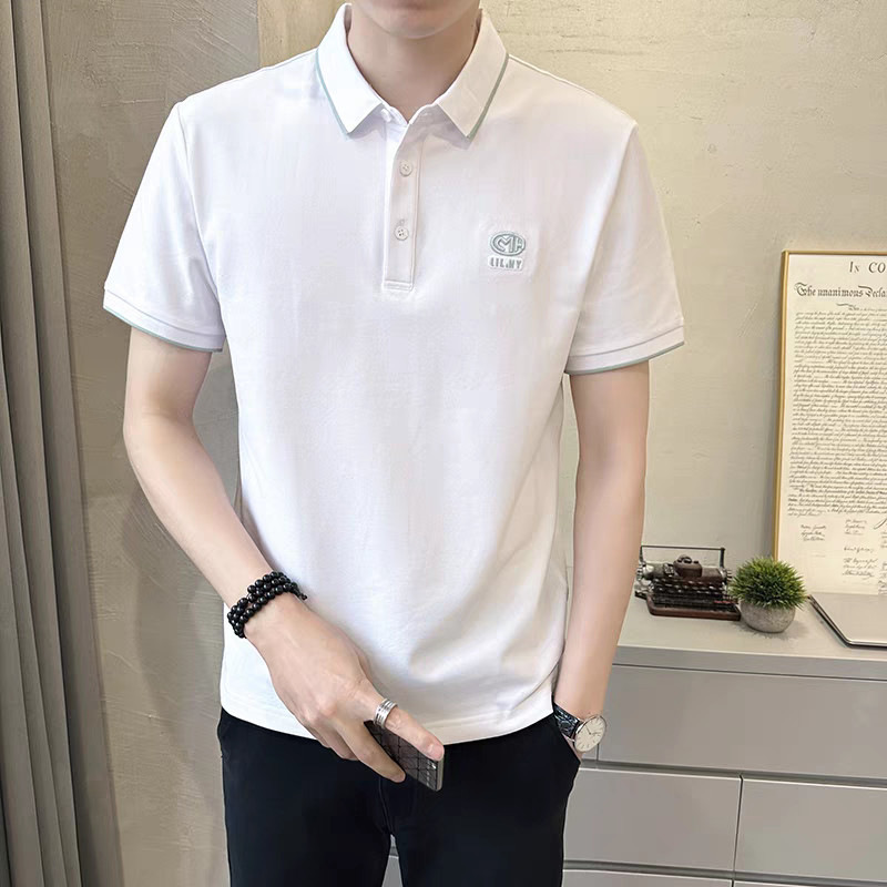 قميص بولو جديد للرجال بأكمام ق - مراجعة Polo Shirt Pique وسعره