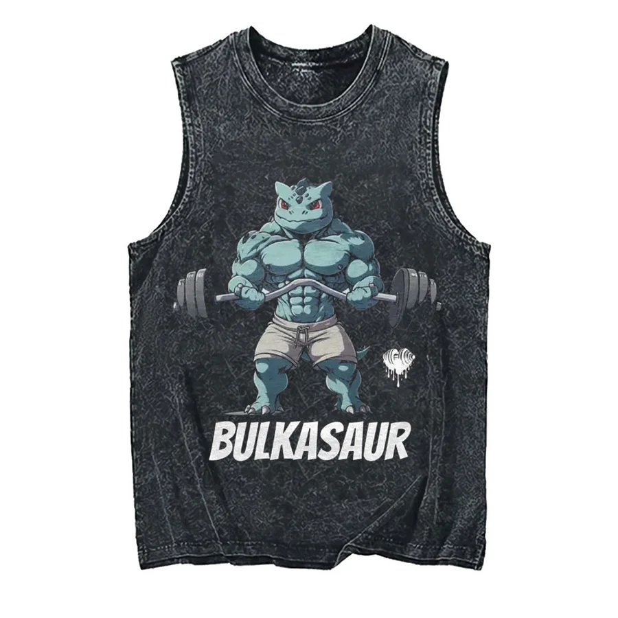 تي شيرت بدون أكمام بوكيمون بيك - مراجعة Tank Top Muscle وسعره