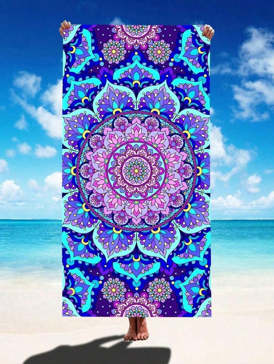 بطانية/منشفة شاطئ فائقة الامتص - مراجعة Beach Towel Large وسعره