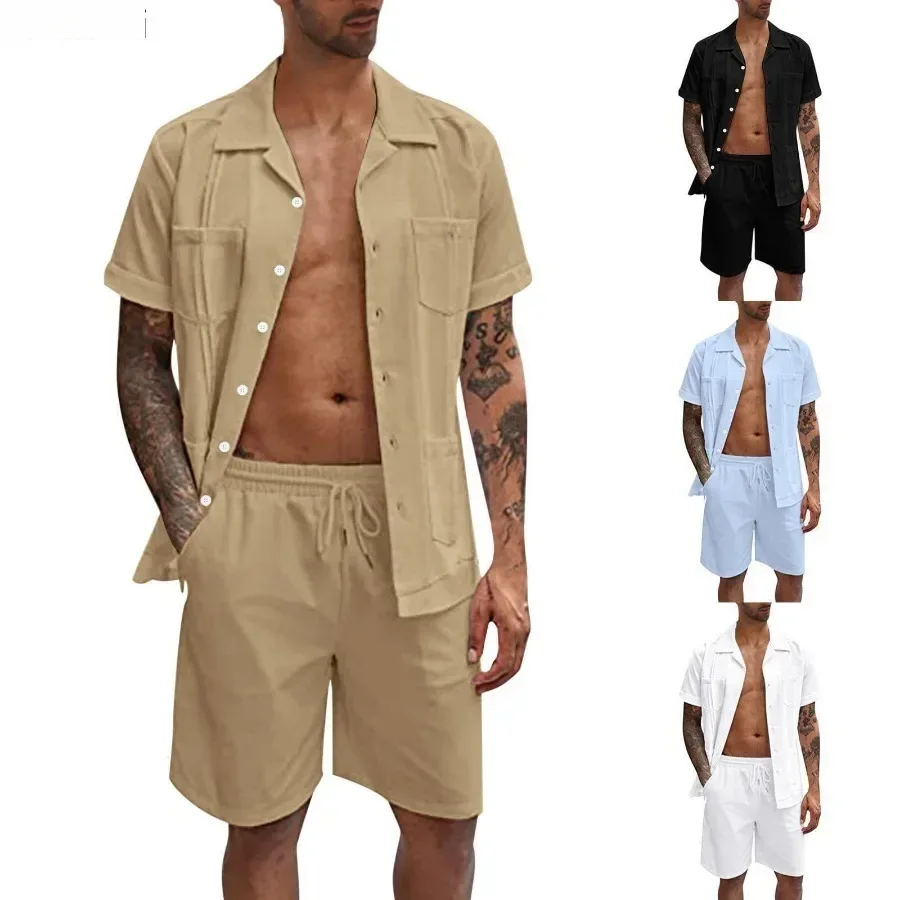 جديد الرجال الصيف عادية الرياض - مراجعة Short Linen Drawstring وسعره